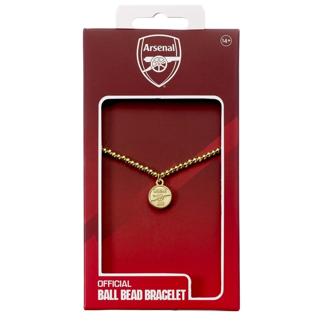 The Carat Shop – arsenal voetbal club bal vergulde armband met logo embleem bedel