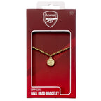 The Carat Shop – arsenal voetbal club bal vergulde armband met logo embleem bedel
