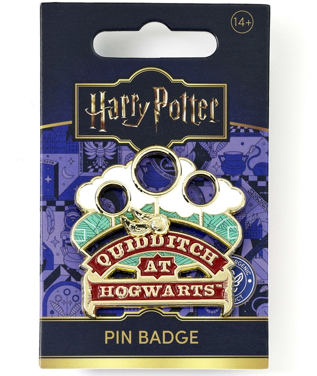 Harry Potter quidditch unisex speld – goudkleurig – standard