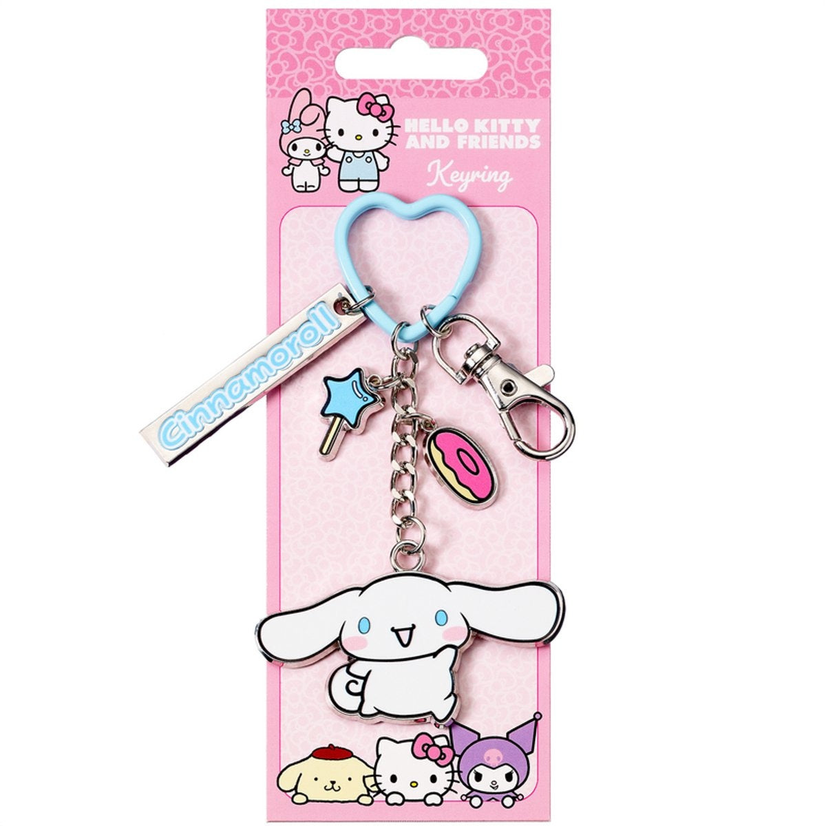 The Carat Shop – hello kitty cinnamoroll unisex sleutelhanger – meerkleurig – standard