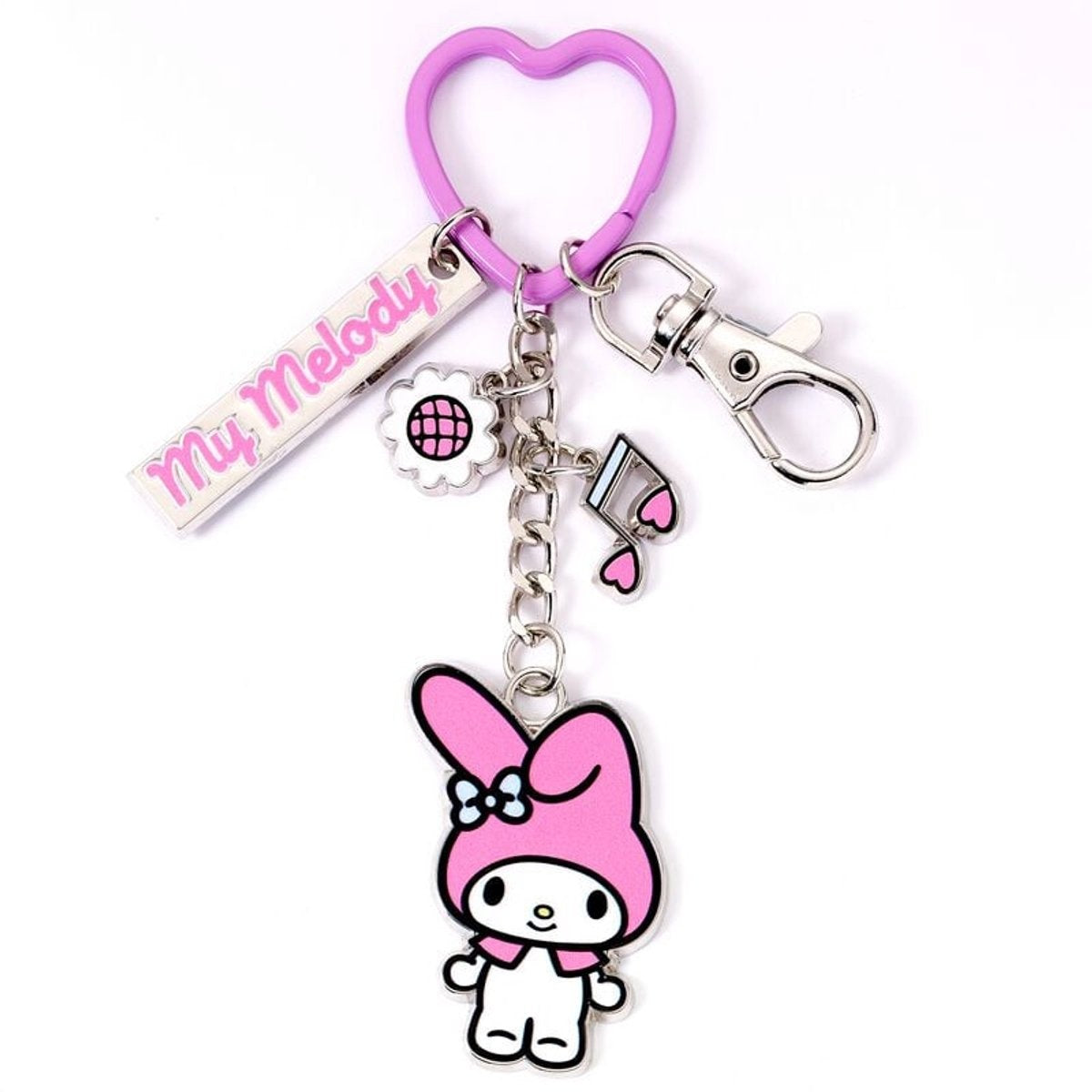 The Carat Shop – hello kitty my melody unisex sleutelhanger – meerkleurig – standard