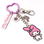 The Carat Shop – hello kitty my melody unisex sleutelhanger – meerkleurig – standard