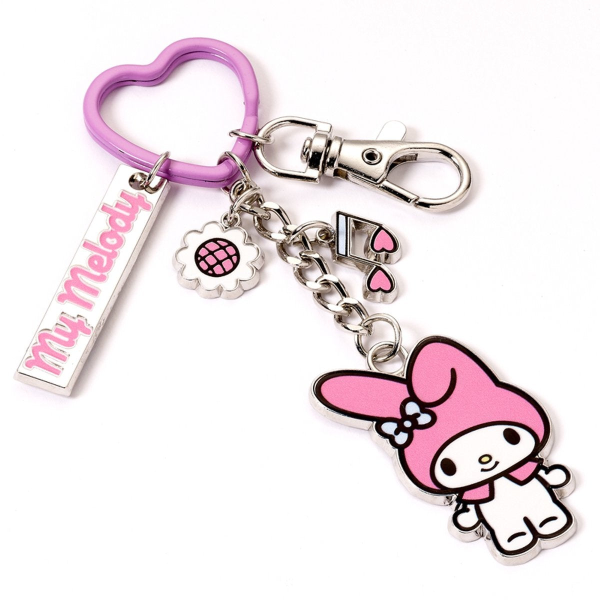 The Carat Shop – hello kitty my melody unisex sleutelhanger – meerkleurig – standard