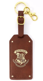 The Carat Shop – Harry Potter bagagelabel en sleutelhanger – hogwarts wapen – bruin