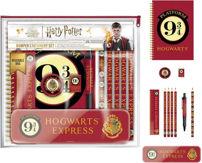 Pyramid international Harry Potter 11-piece stationery set platform 9 3/4 stationery