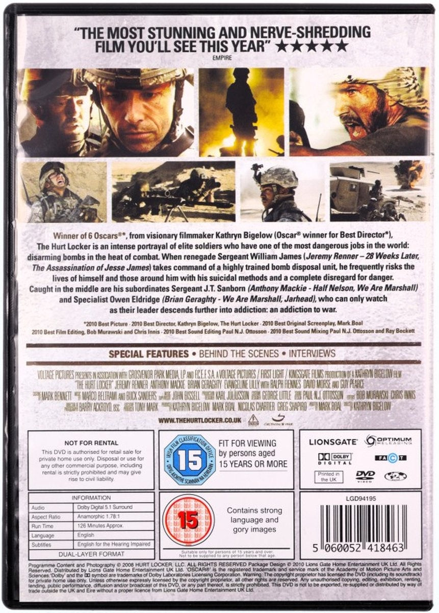 Hurt locker – DVD