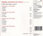 Pietro antonio locatelli: l'arte del violino – CD