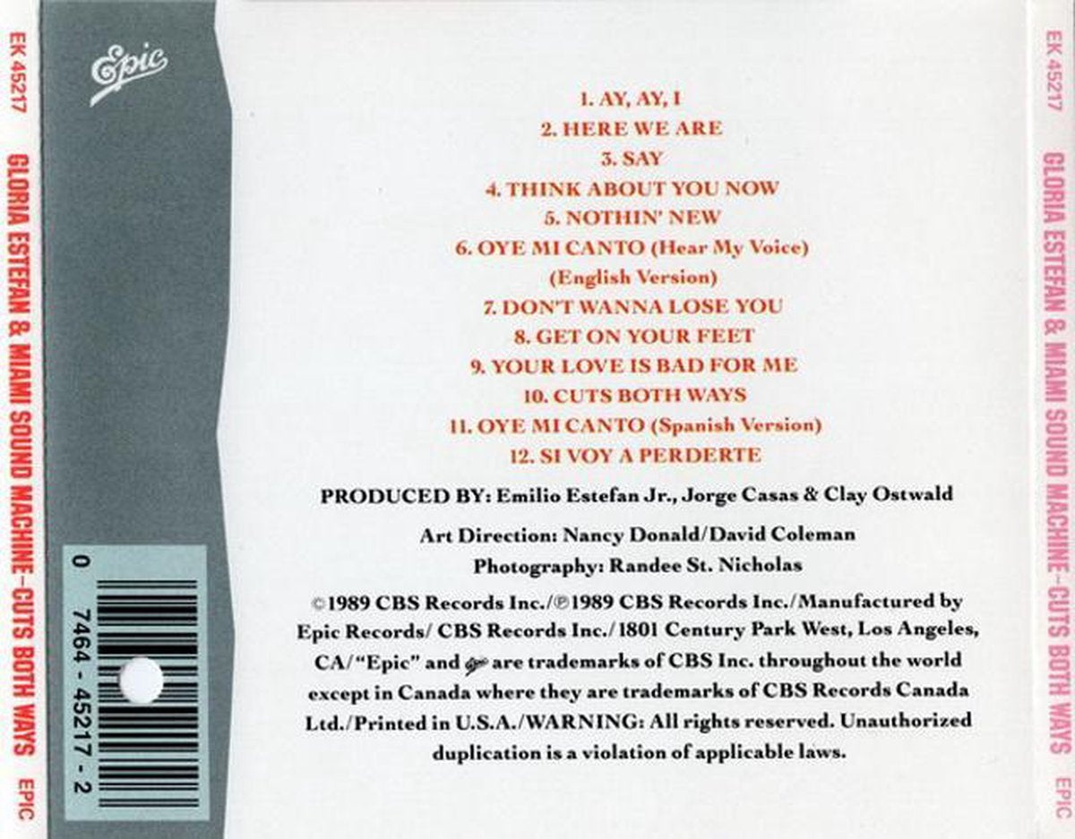 Cuts both ways – CD