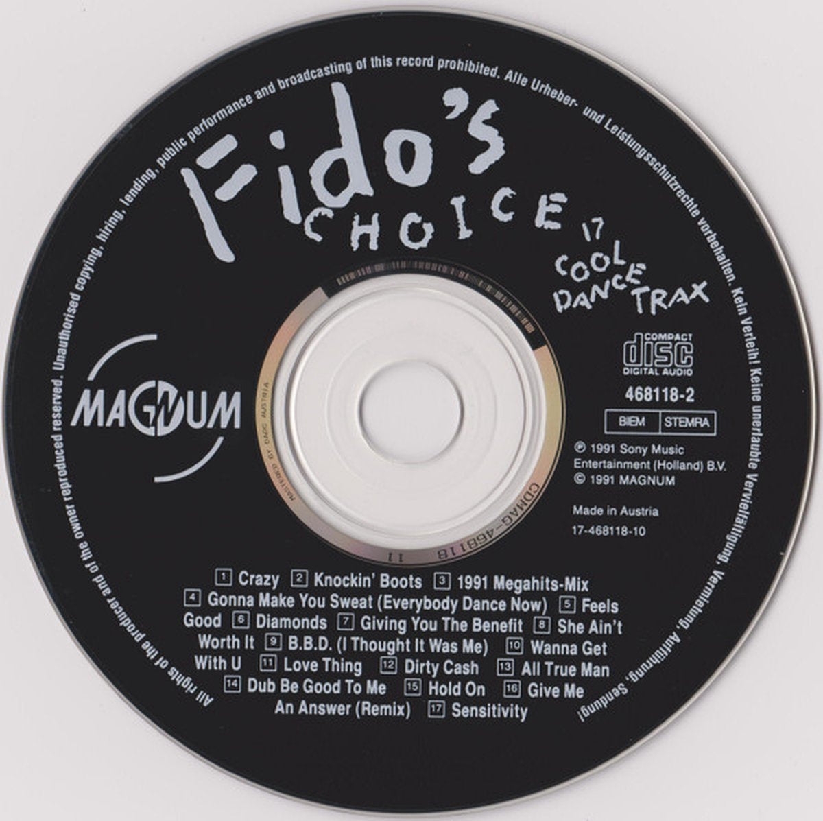 Fido's choice – CD