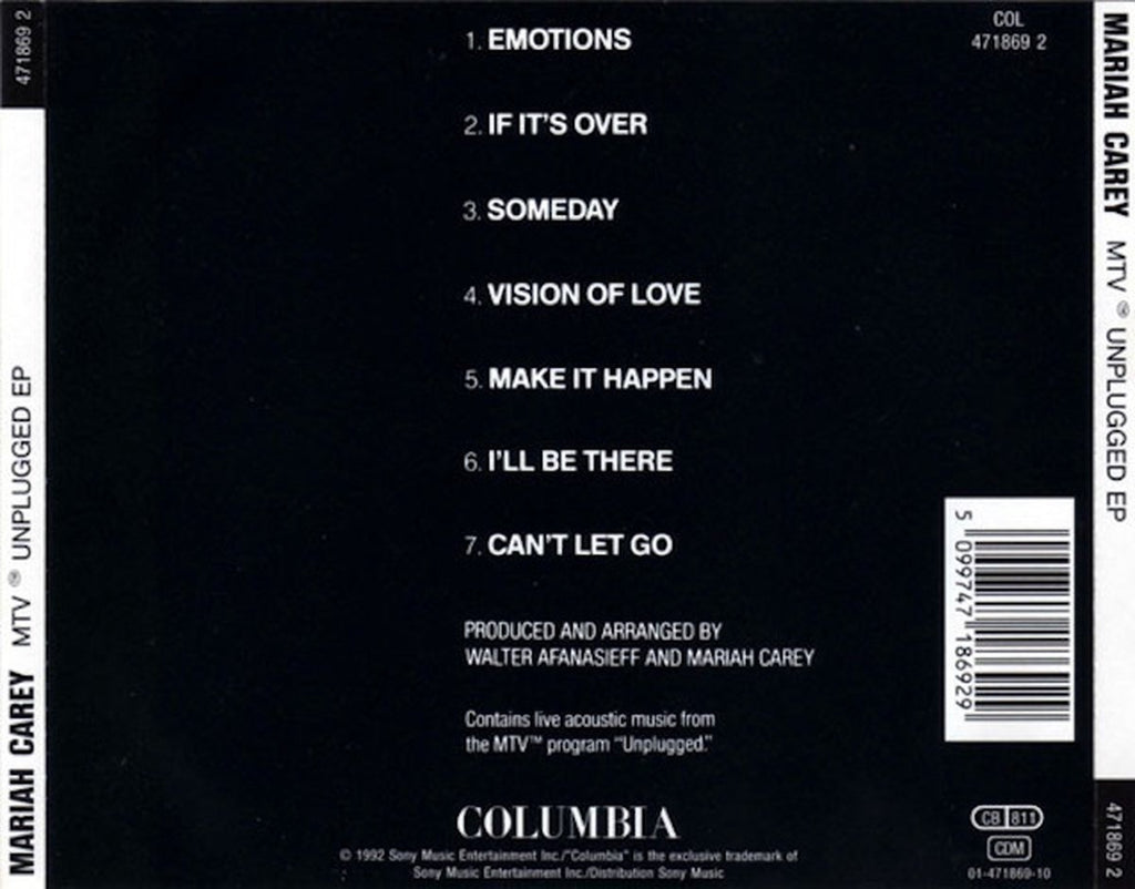 Mtv unplugged ep – CD