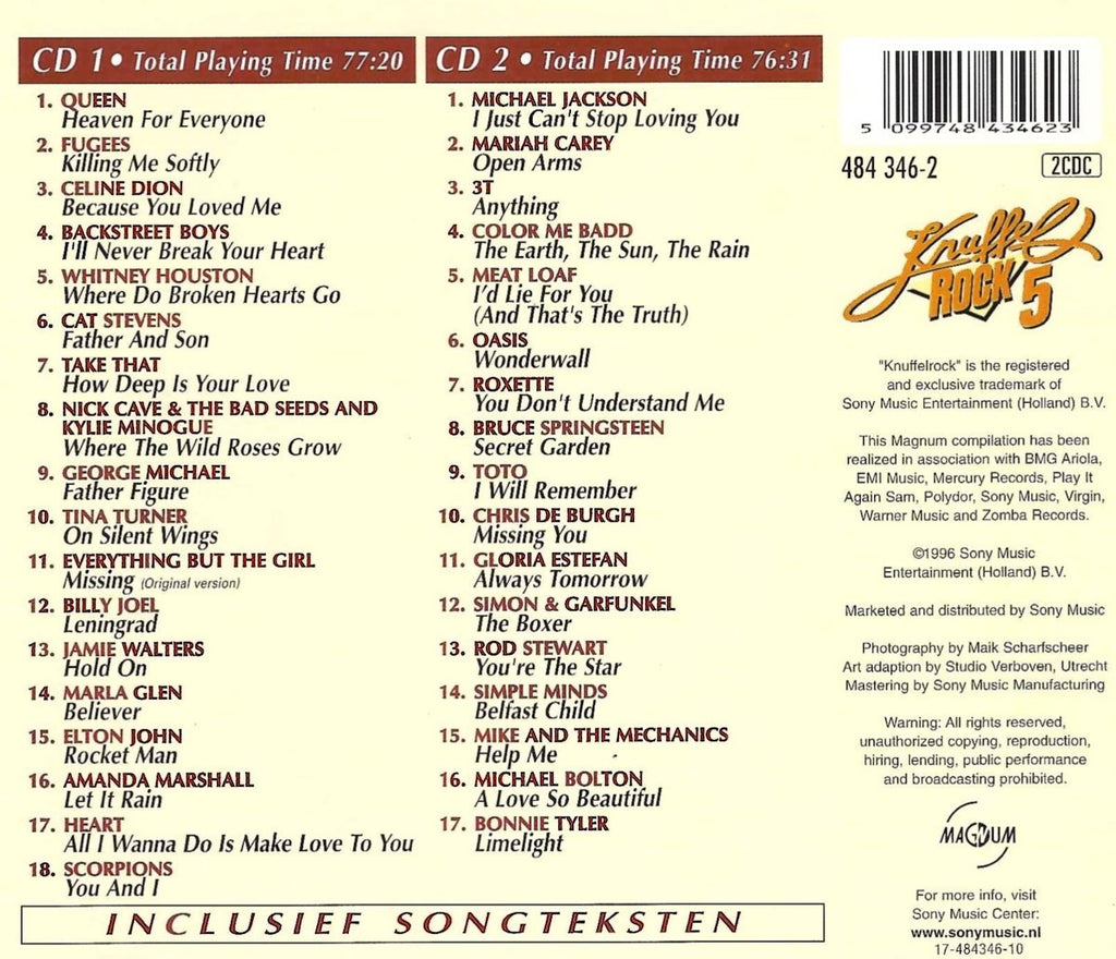 Knuffelrock 5 – CD