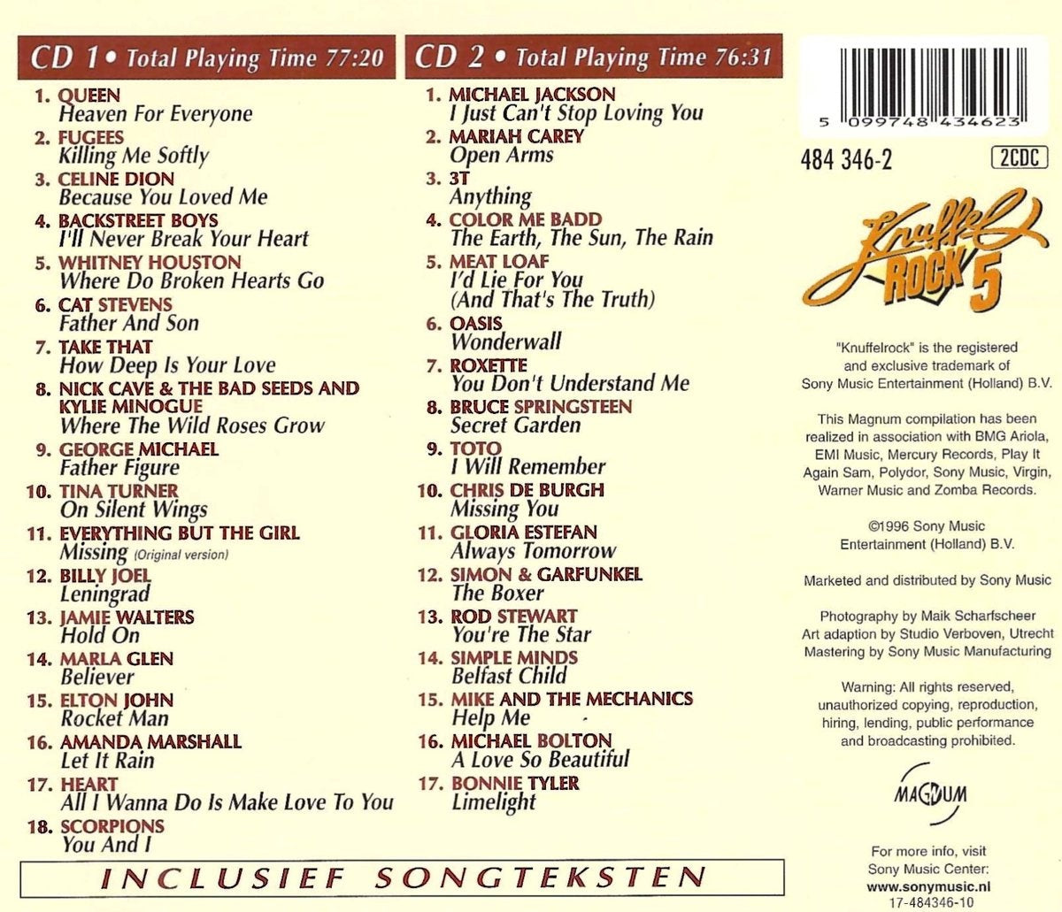 Knuffelrock 5 – CD