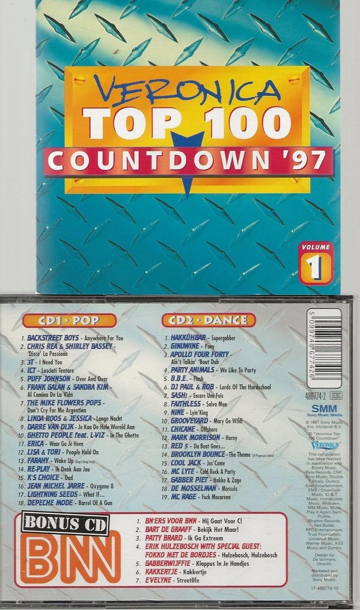 Veronica top 100 countdown '97 volume 1 – CD