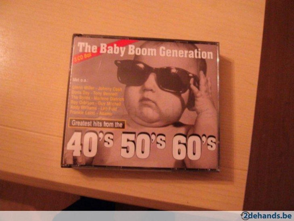 The baby boom generation – greatest hits from the 40's – 50's – 60's – CD