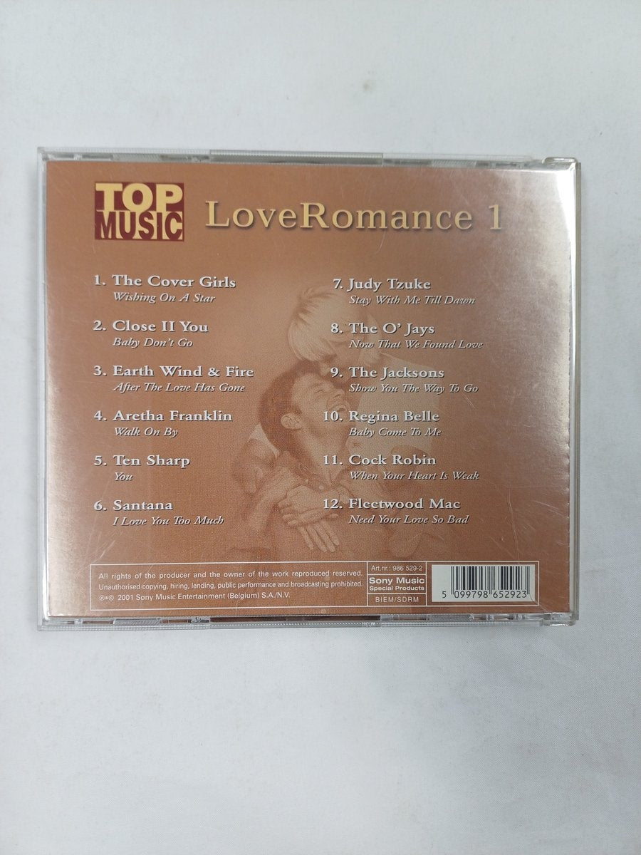 Love romance 1, various – media condition: mint (m) – 1 x CD compilation, stereo