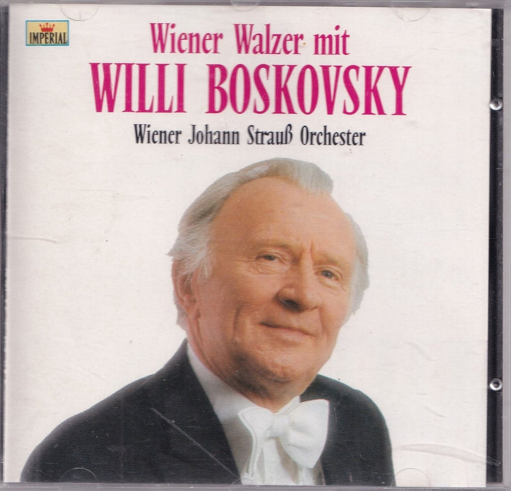 Wiener walzer mit willi boskovsky – wiener johann strauss orchester o.l.v. willi boskovsky – CD