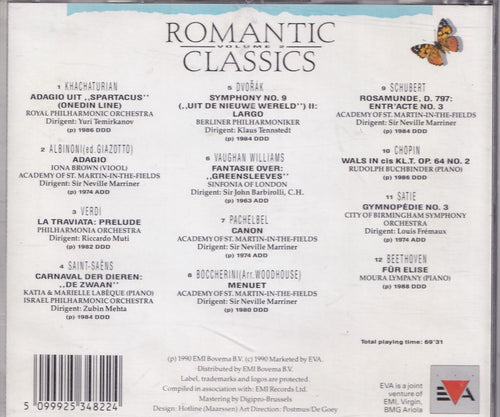 1-CD various – romantic classics – royal philharmonic orchestra, berliner philharmoniker, academy of st.martin-in-the-fields