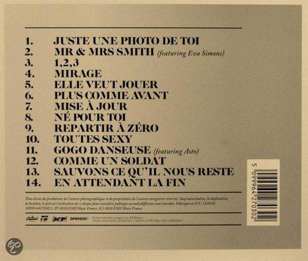 M pokora – mise a jour – CD
