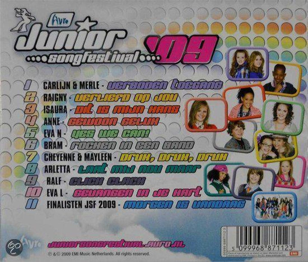 Various artists – junior song festival 2009 – CD