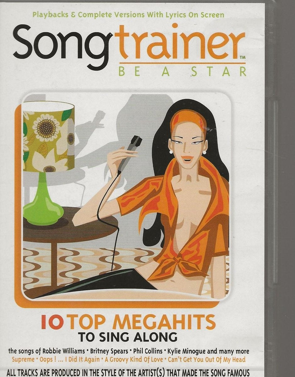 Song trainer – be a star – DVD
