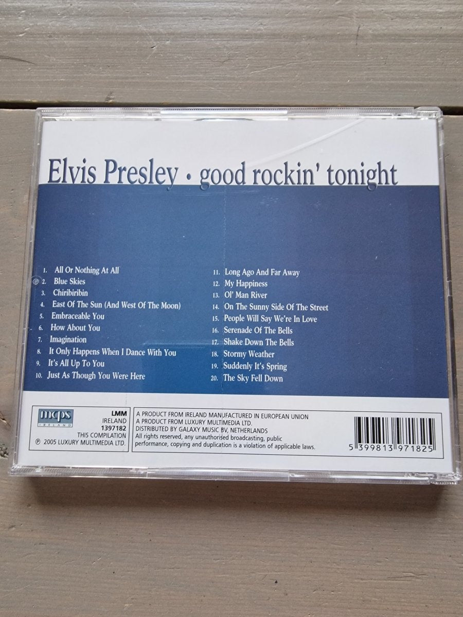 Elvis presley – good rockin' tonight – CD
