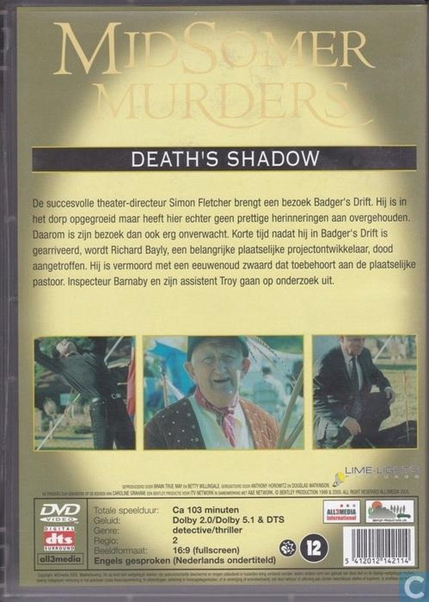 Midsomer murders – death's shadow DVD