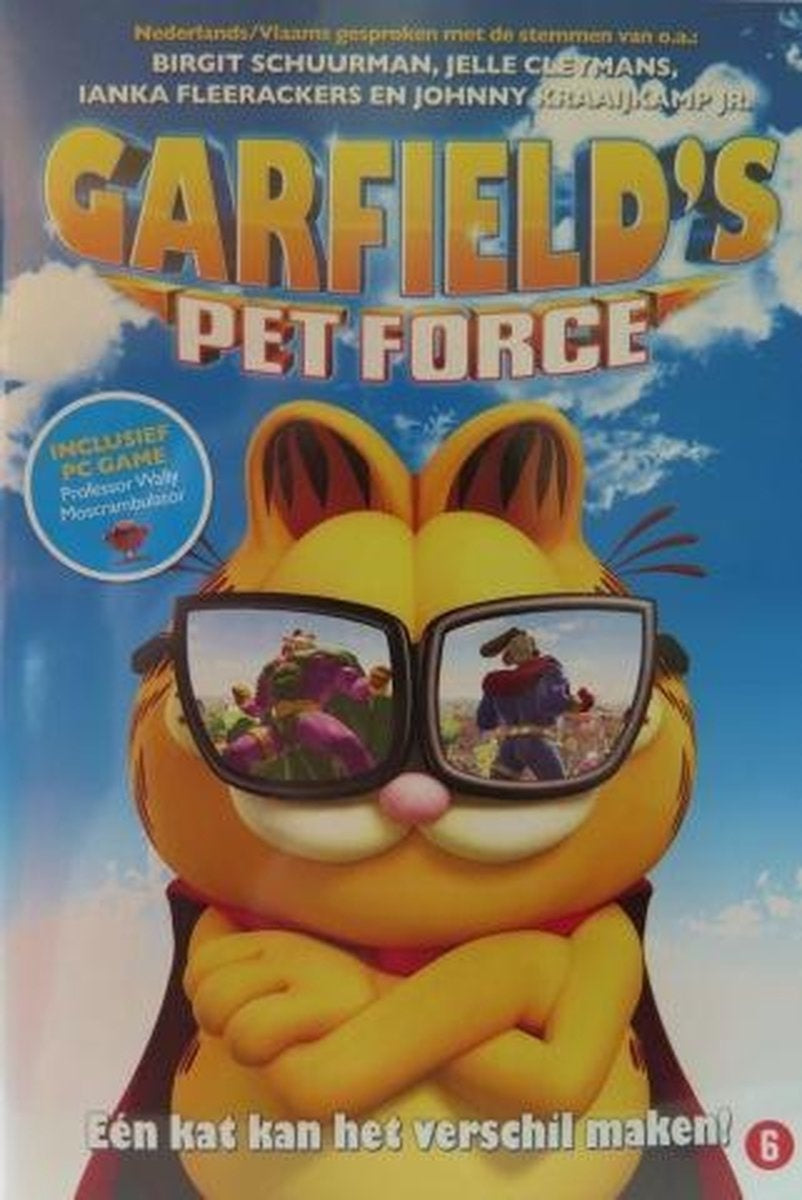 Garfield's pet force + PC game – DVD