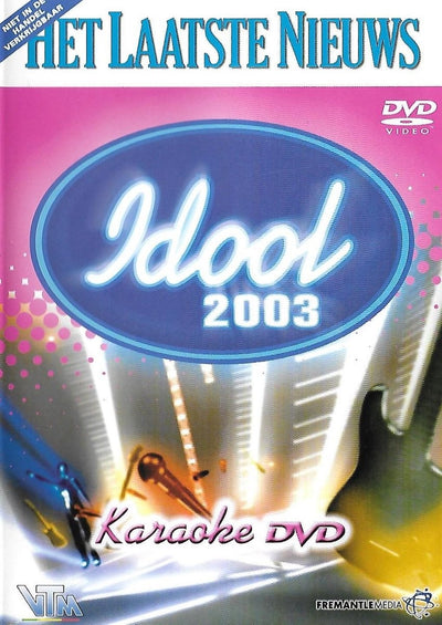 Idool 2003 – karaoke DVD