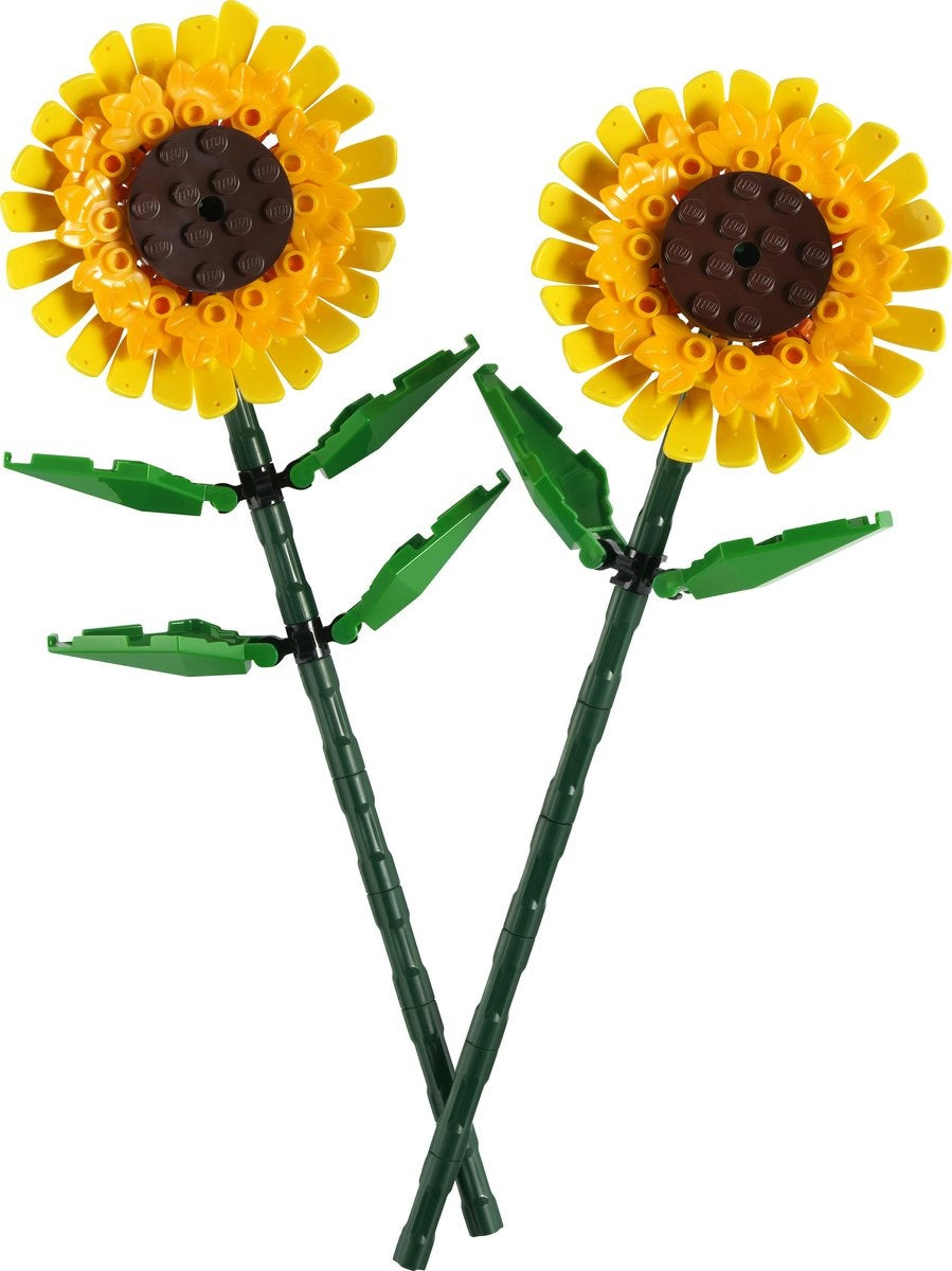 Lego botanicals zonnebloemen woonasccessoire en bouwpakket voor meisjes en jongens 40524