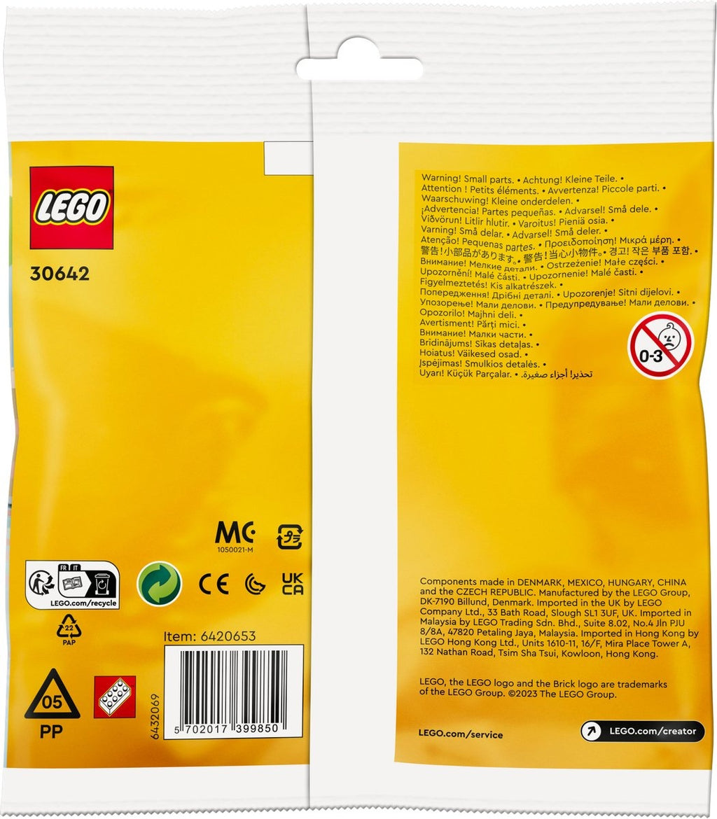 Lego creator birthday train, bouwpakket, 6 jaar, 58 stuk(s)