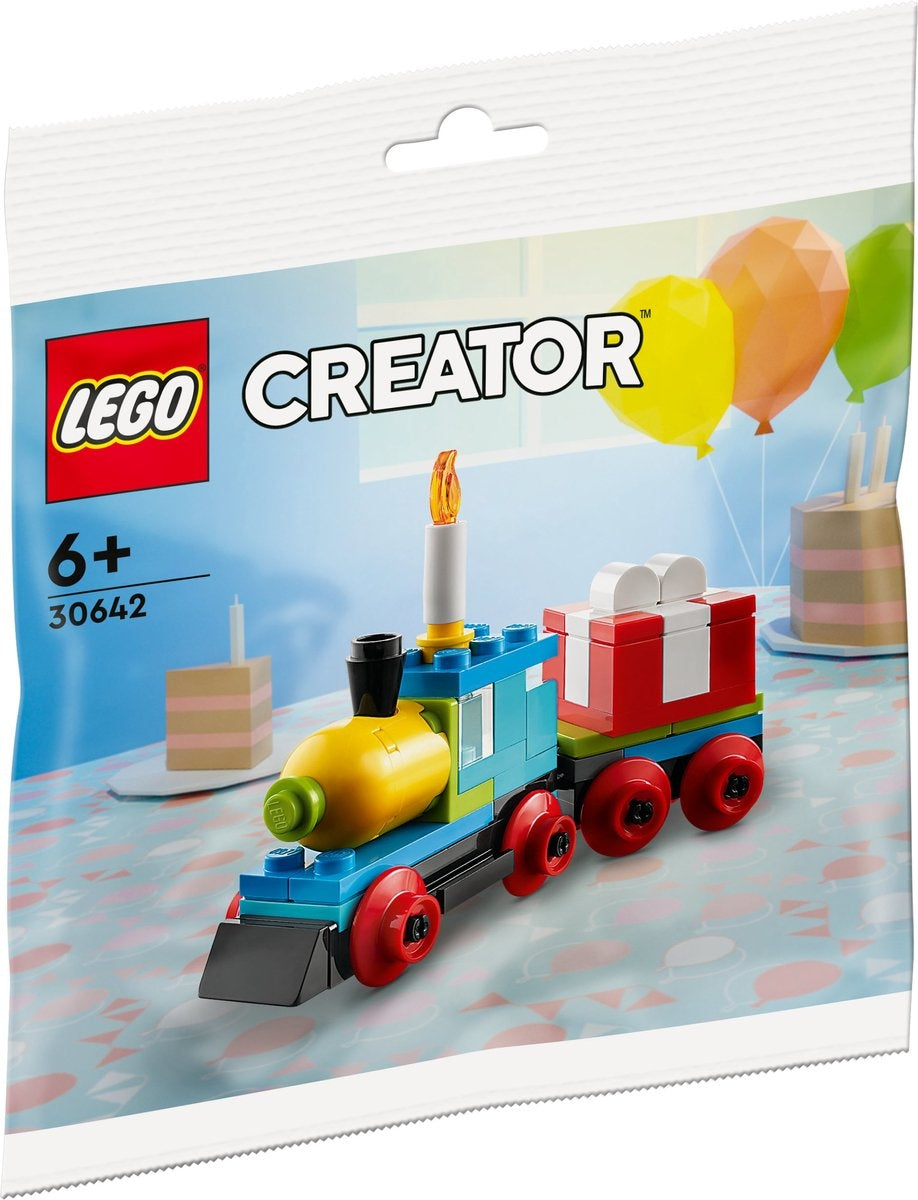 Lego creator birthday train, bouwpakket, 6 jaar, 58 stuk(s)