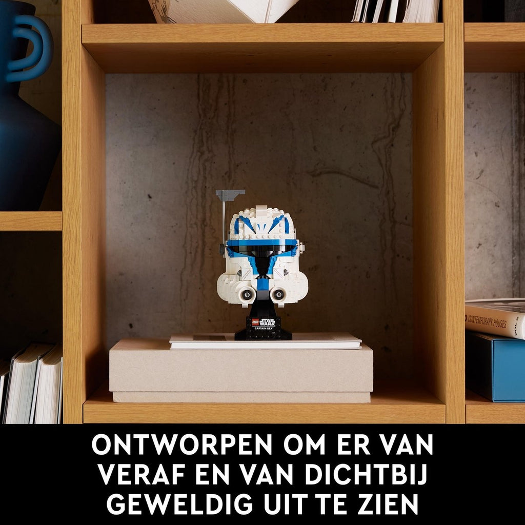 Lego star wars captain rex helm set voor volwassenen, the clone wars collectible – 75349