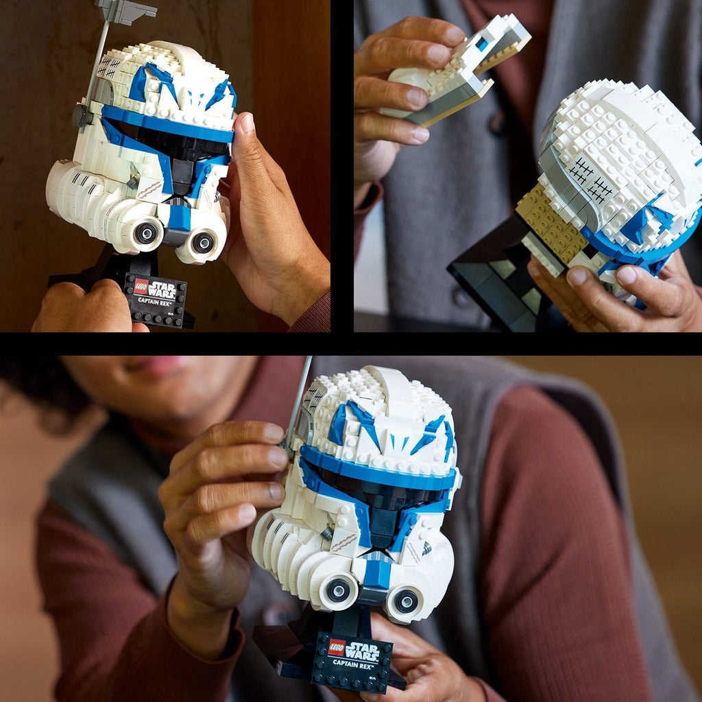 Lego star wars captain rex helm set voor volwassenen, the clone wars collectible – 75349