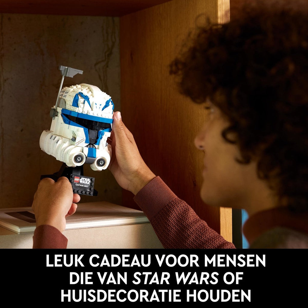 Lego star wars captain rex helm set voor volwassenen, the clone wars collectible – 75349