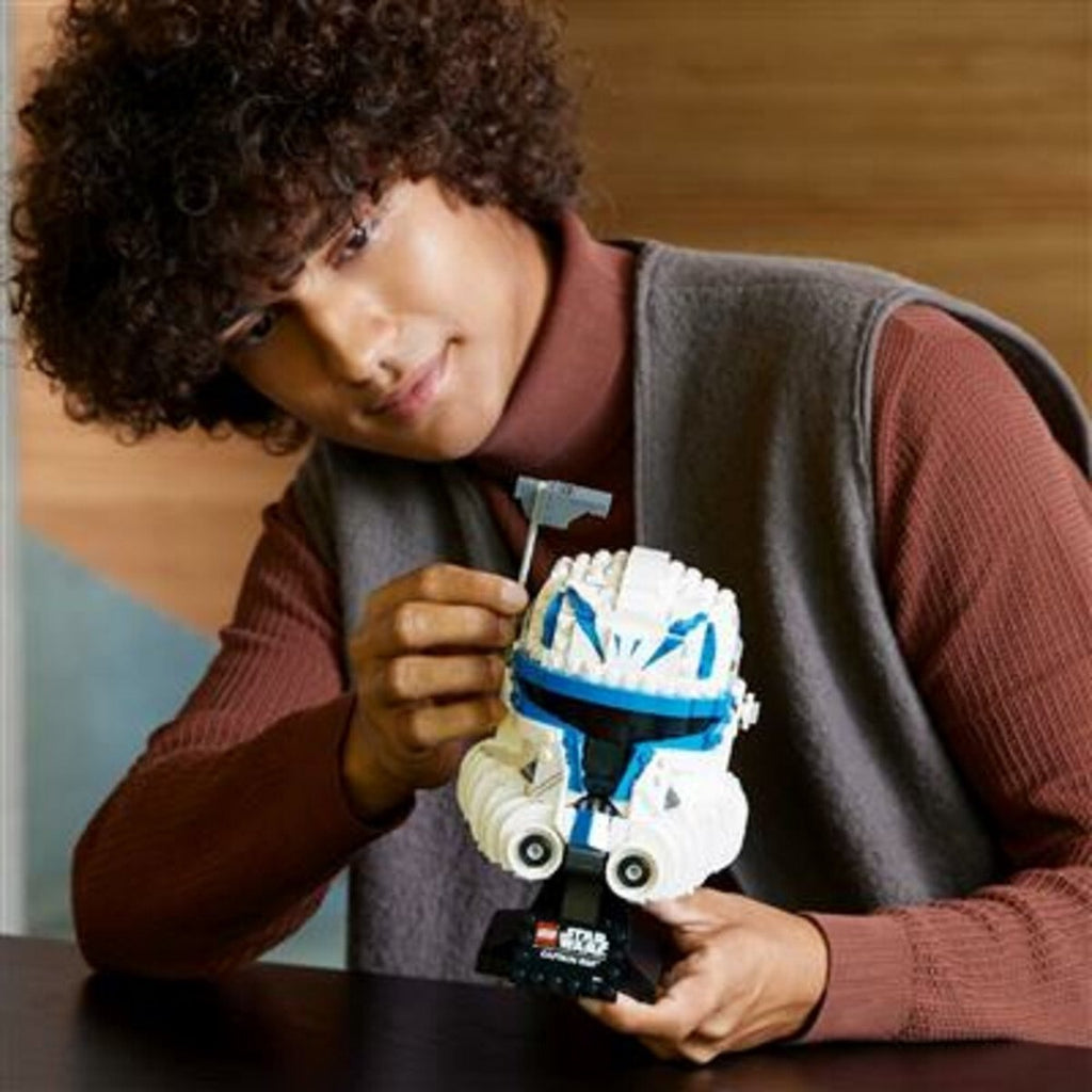 Lego star wars captain rex helm set voor volwassenen, the clone wars collectible – 75349