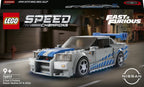 Lego 76917 speed champions 2 fast 2 furious nissan skyline gt-r (r34) raceauto speelgoed