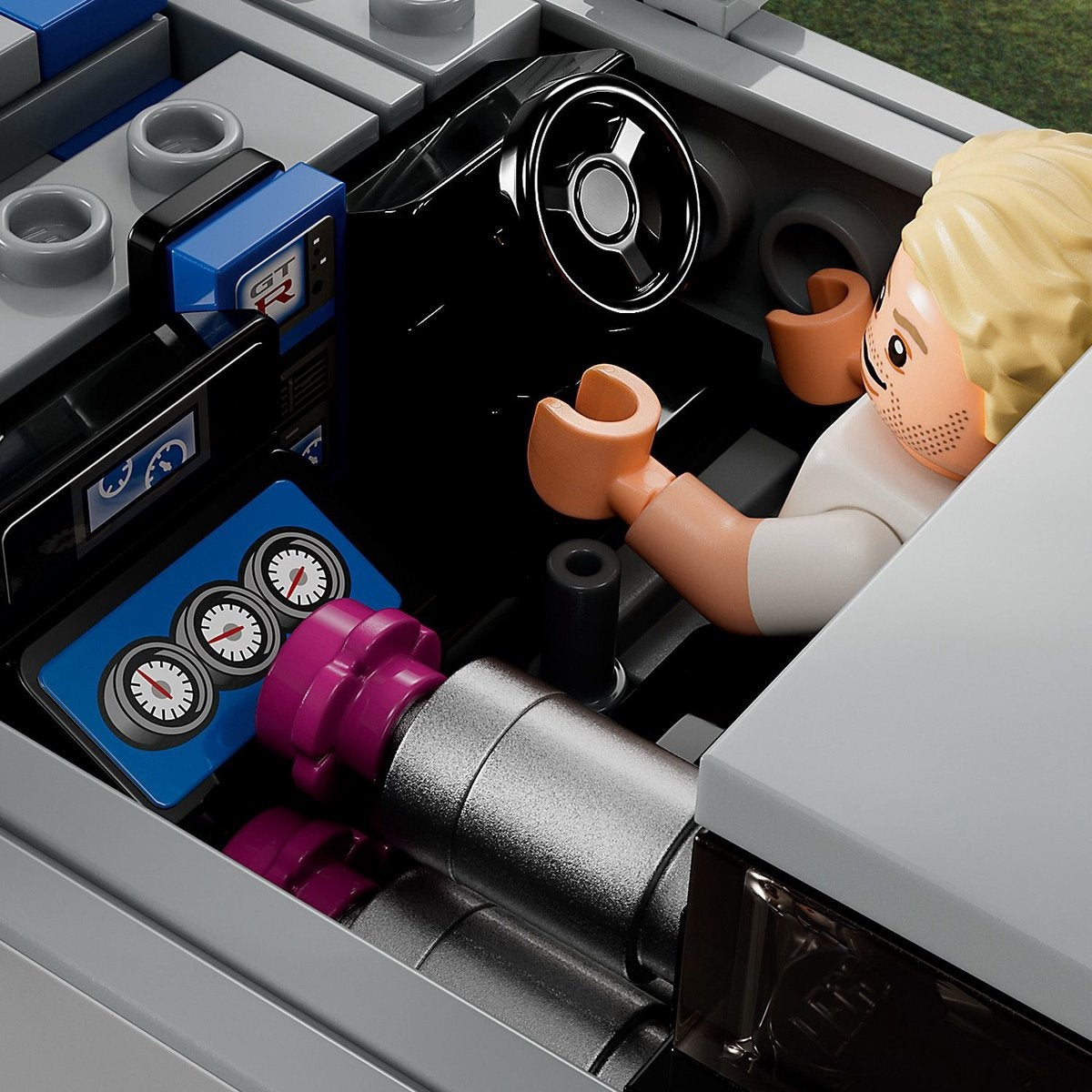 Lego 76917 speed champions 2 fast 2 furious nissan skyline gt-r (r34) raceauto speelgoed