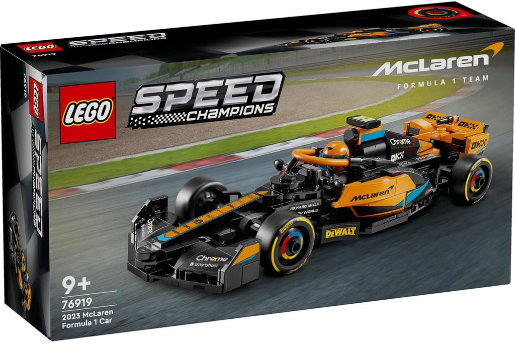 Lego speed champions mclaren formule 1 racewagen 2023 – 76919