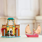 Lego wicked glinda, elphaba en nessarose op shiz university speelgoed boot en poppenhuis set 75681