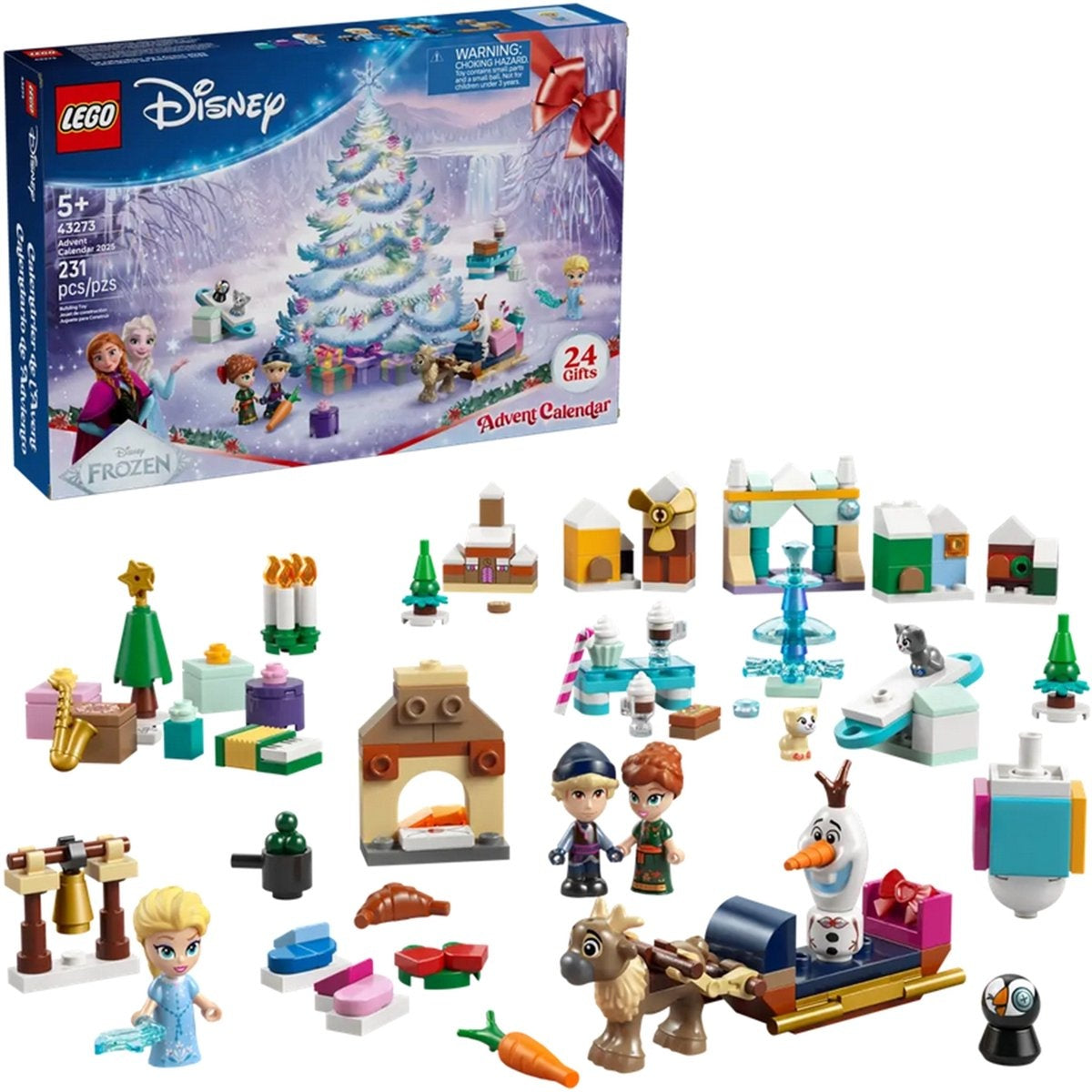 Lego disney frozen adventskalender 2025 bouwpakket – 43273