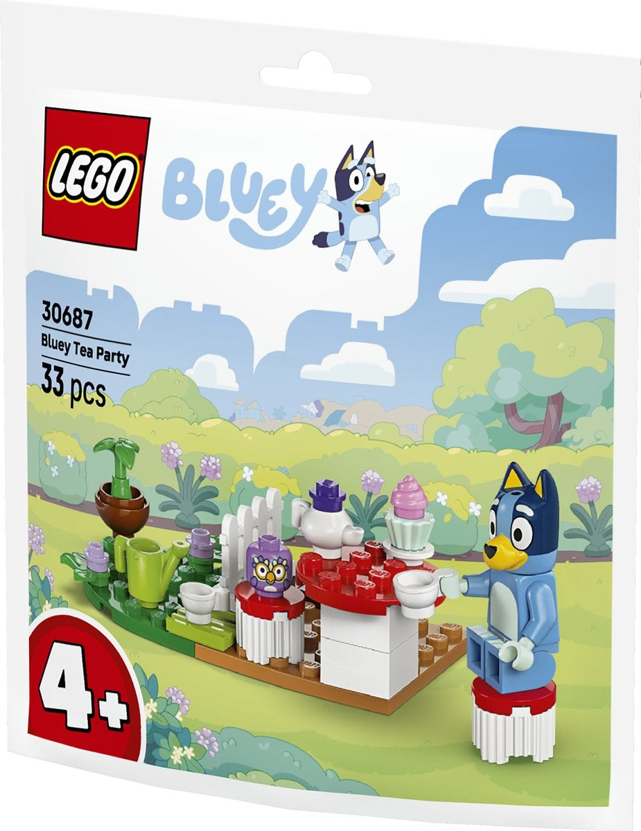 Lego bluey 30687 – bluey's theekransje (paperbag)