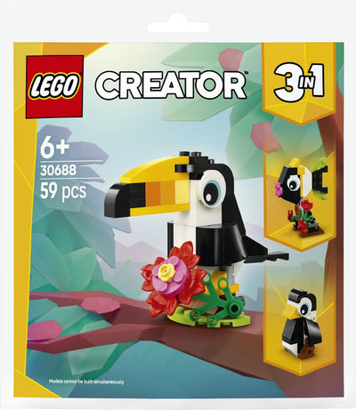 Lego creator 30688 – tropische toekan (polybag)