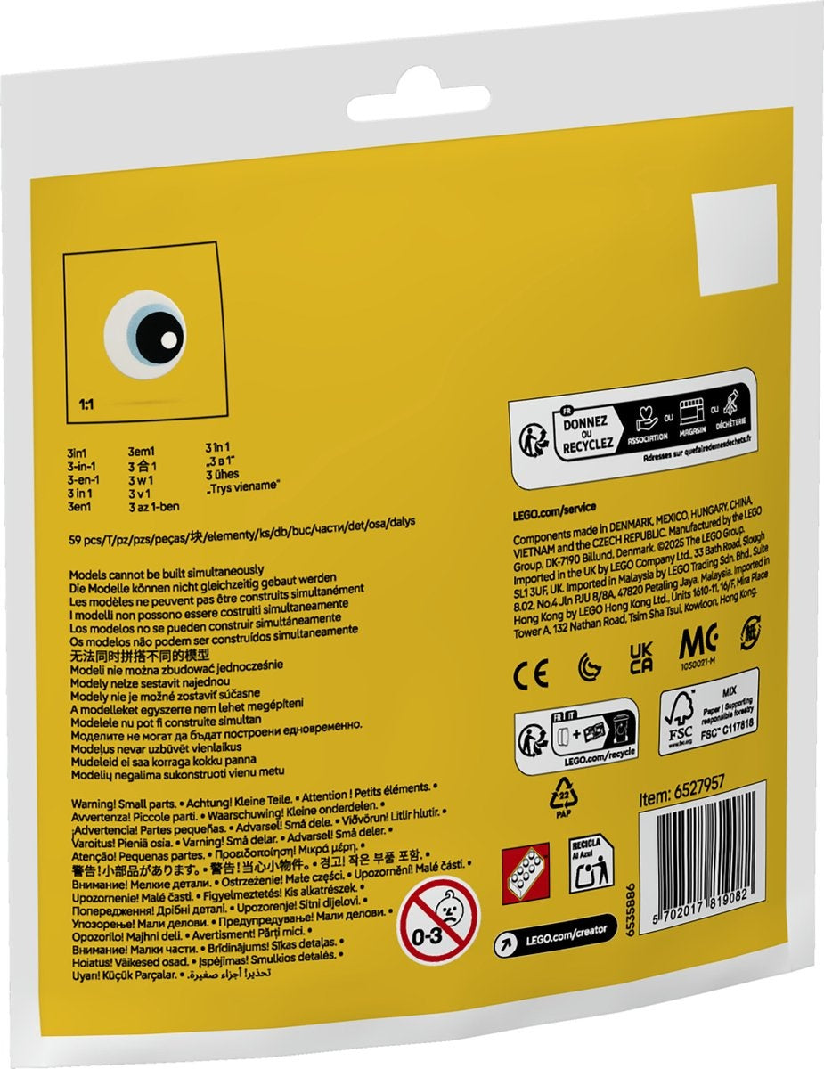 Lego creator 30688 – tropische toekan (polybag)