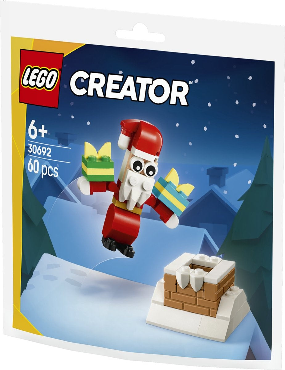 Lego creator 30692 – de kerstman in de schoorsteen (paperbag)