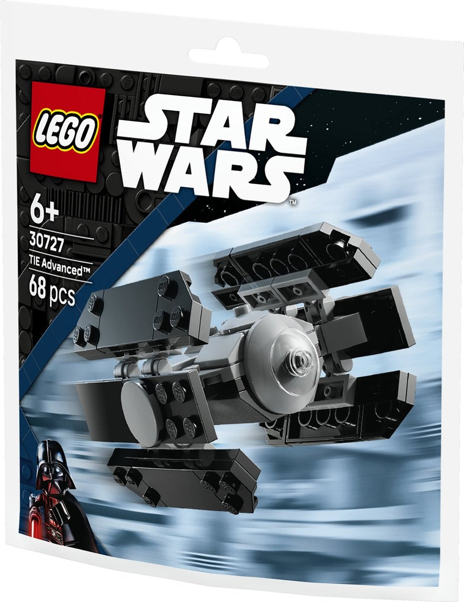 Lego star wars – tie advanced minimodel (paperbag) – 30727
