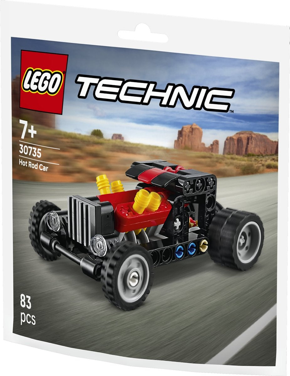 Lego technic – hot rod-auto (paperbag) – 30735