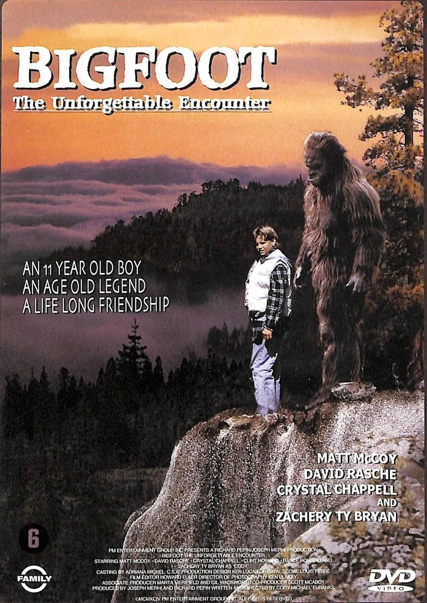 Bigfoot – the unforgettable encounter – DVD