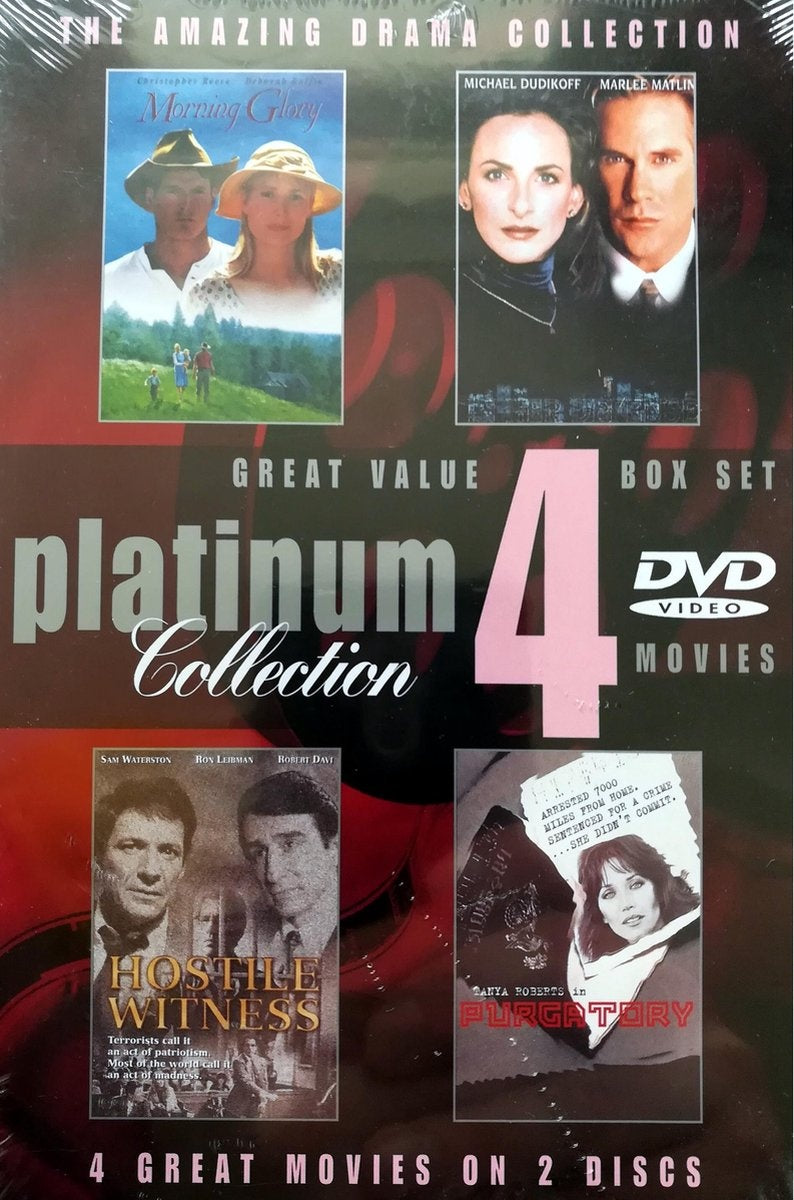 Platinum collection ( morning glory – in her defence – hostile witness – purgatory ) – DVD