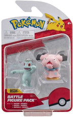 Pokémon battle figure pack machop snubbull – 5 cm groot – spaar ze allemaal