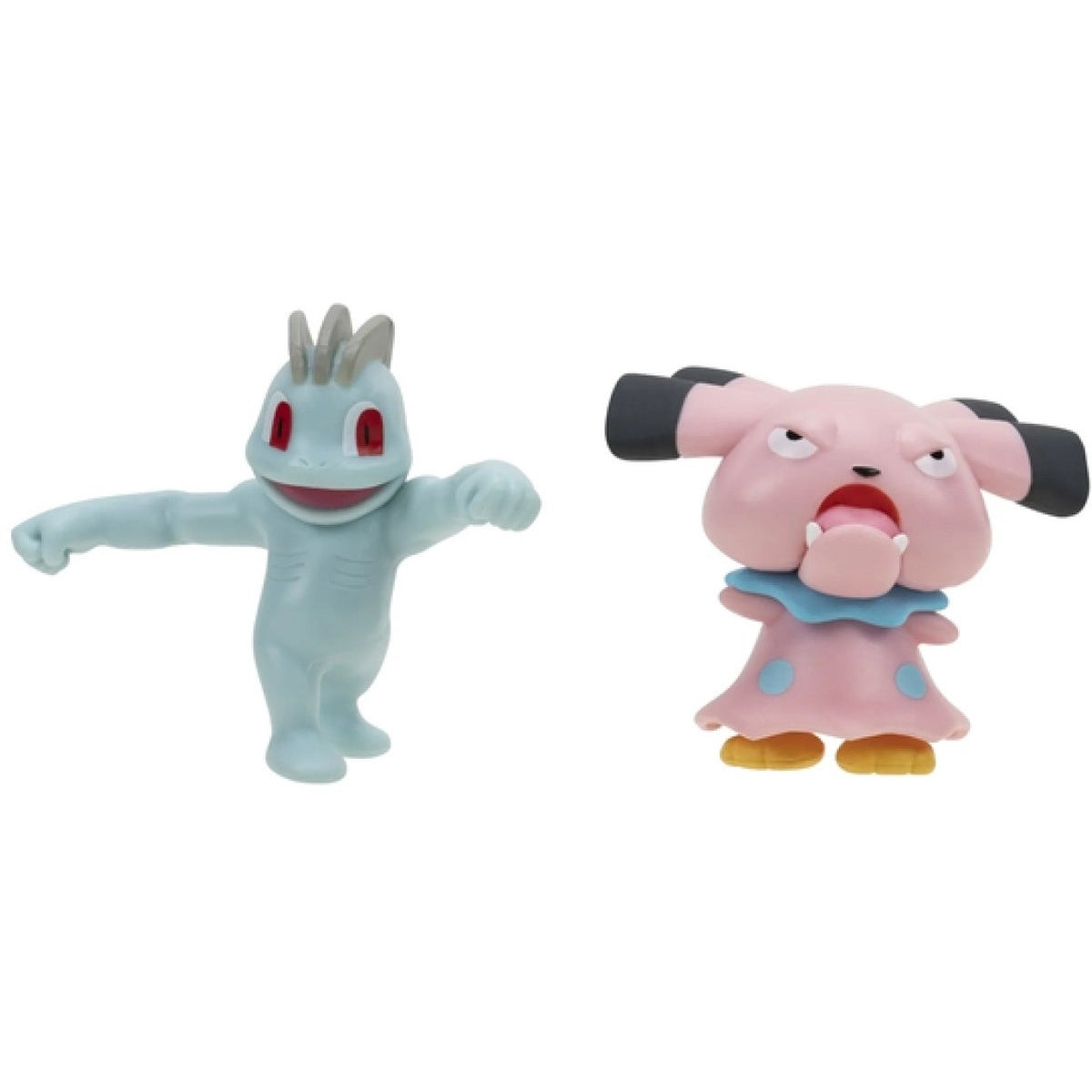 Pokémon battle figure pack machop snubbull – 5 cm groot – spaar ze allemaal